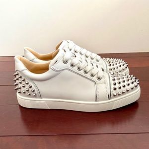 Christian Louboutin Vieira 2 Flat Spiked Sneakers